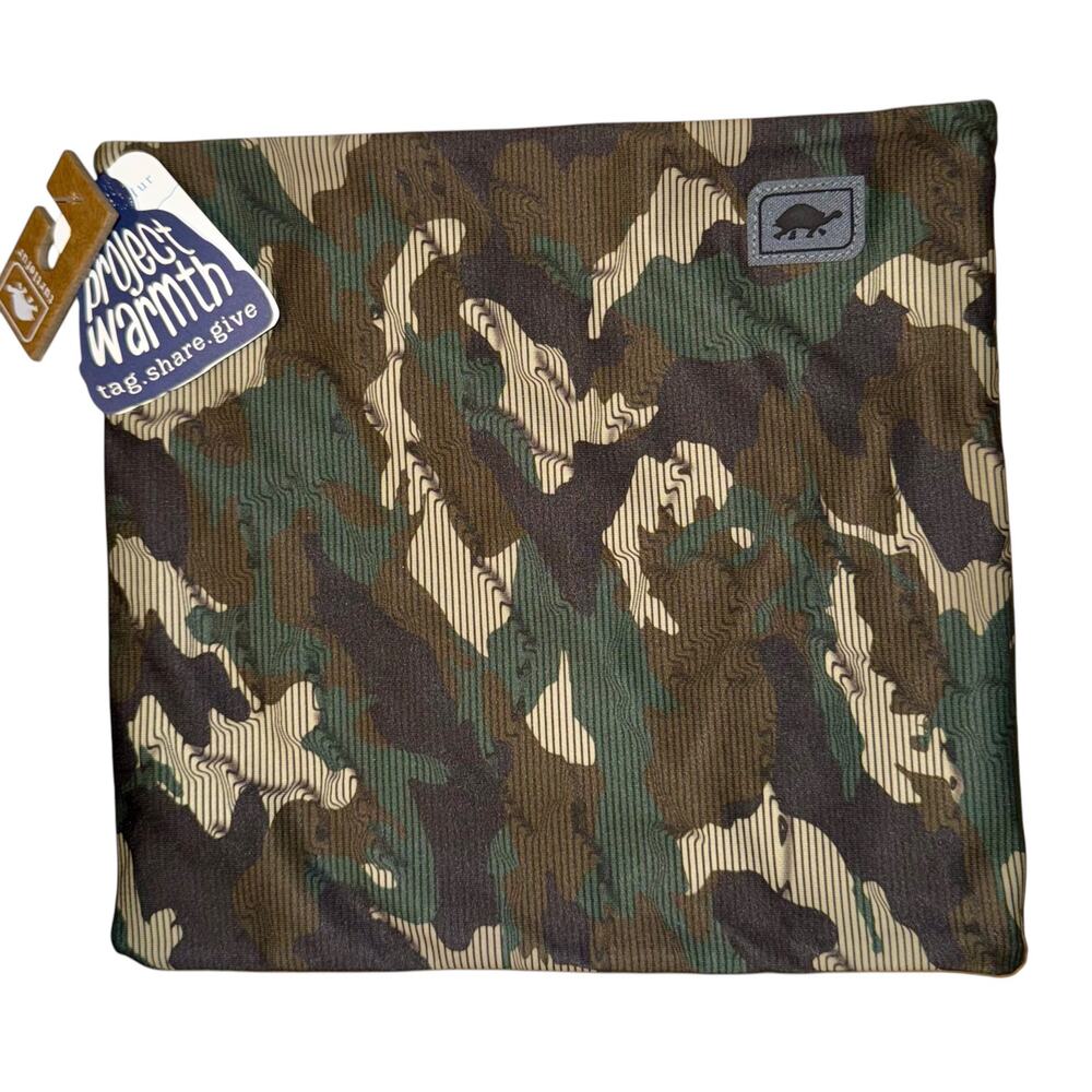 NWT‎ Turtle Fur Camo Fleece Lined Neck Warmer Cold Cozy Warm Snow Outdoor Skiing